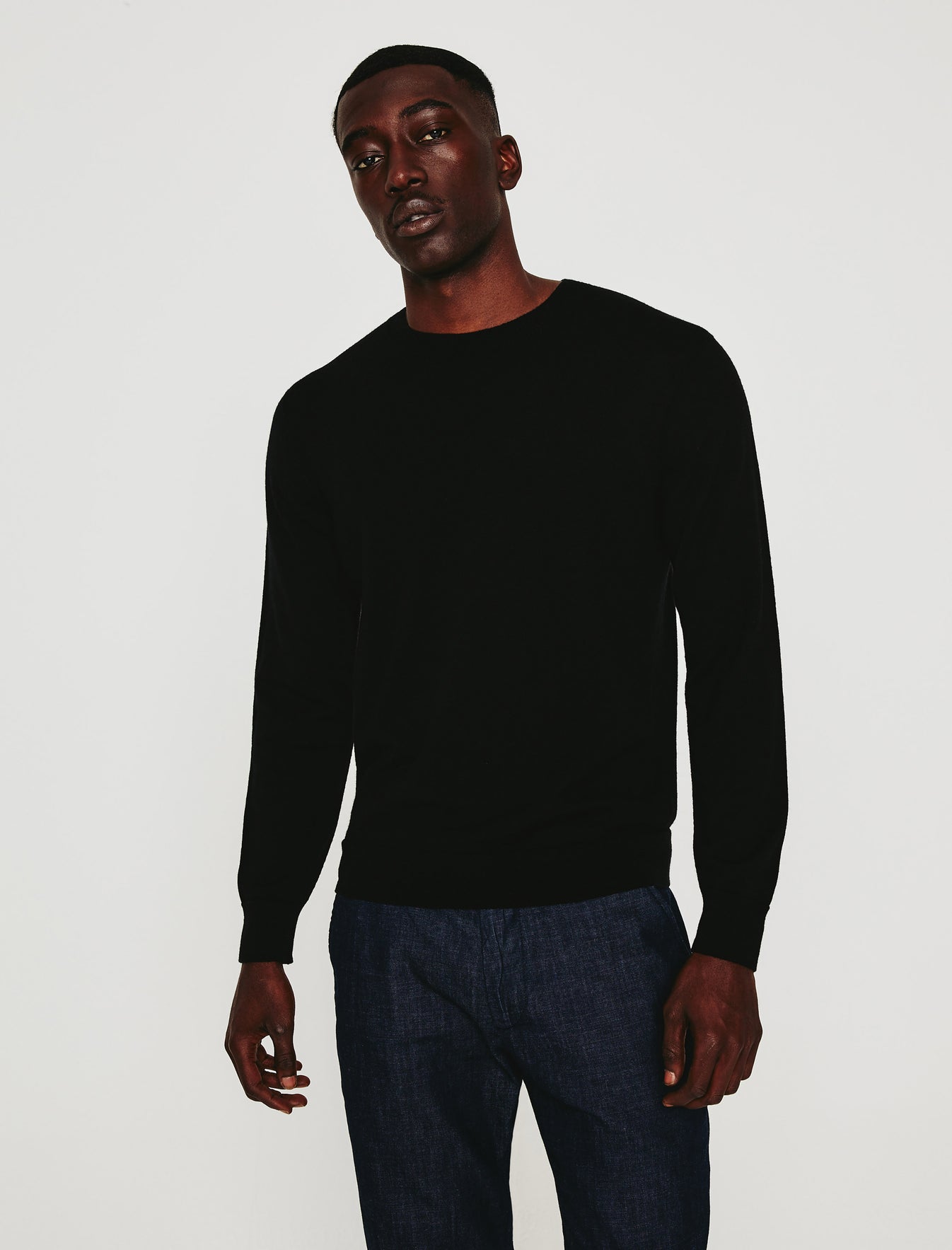 Beck Crew|Classic Long Sleeve Crew Neck Sweater